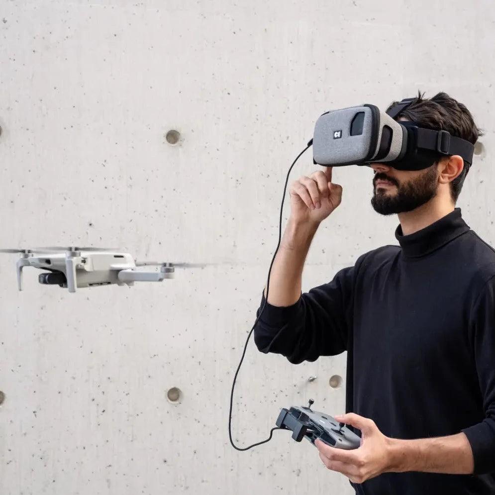 DJI Mini 3 Pro VR Headset Providing an Immersive FPV Experience with  DroneMask 😎 